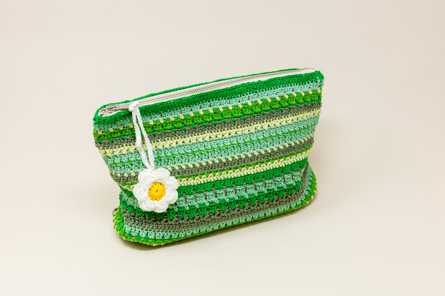 Meadow Clutch Multi Green