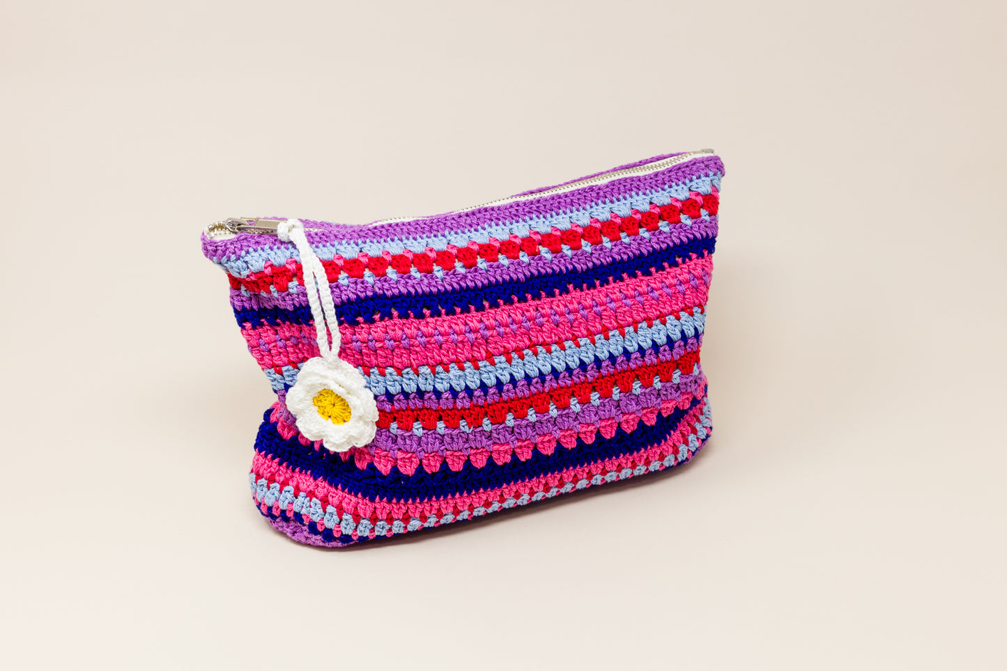 Meadow Clutch Pink/Red