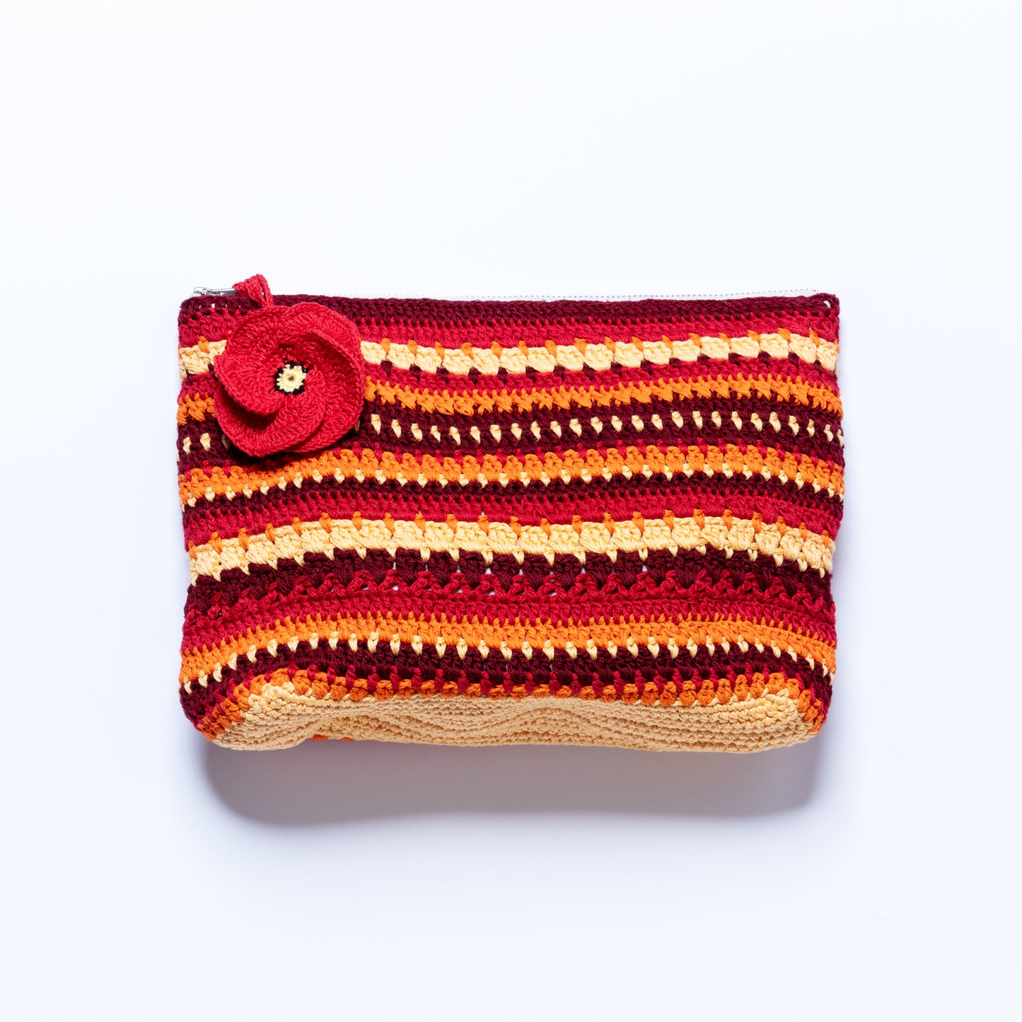 Meadow Clutch Yellow/Orange/Red