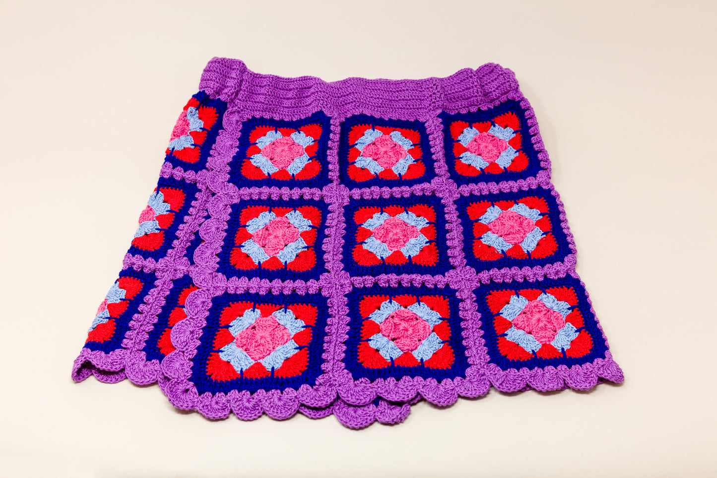 Palermo Skirt Pink/Red