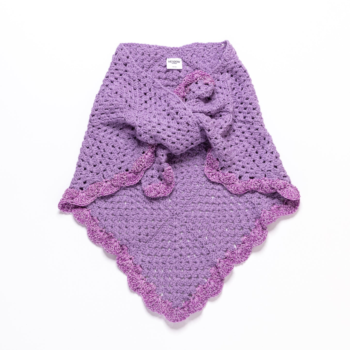 Triangle Scarf Lilac