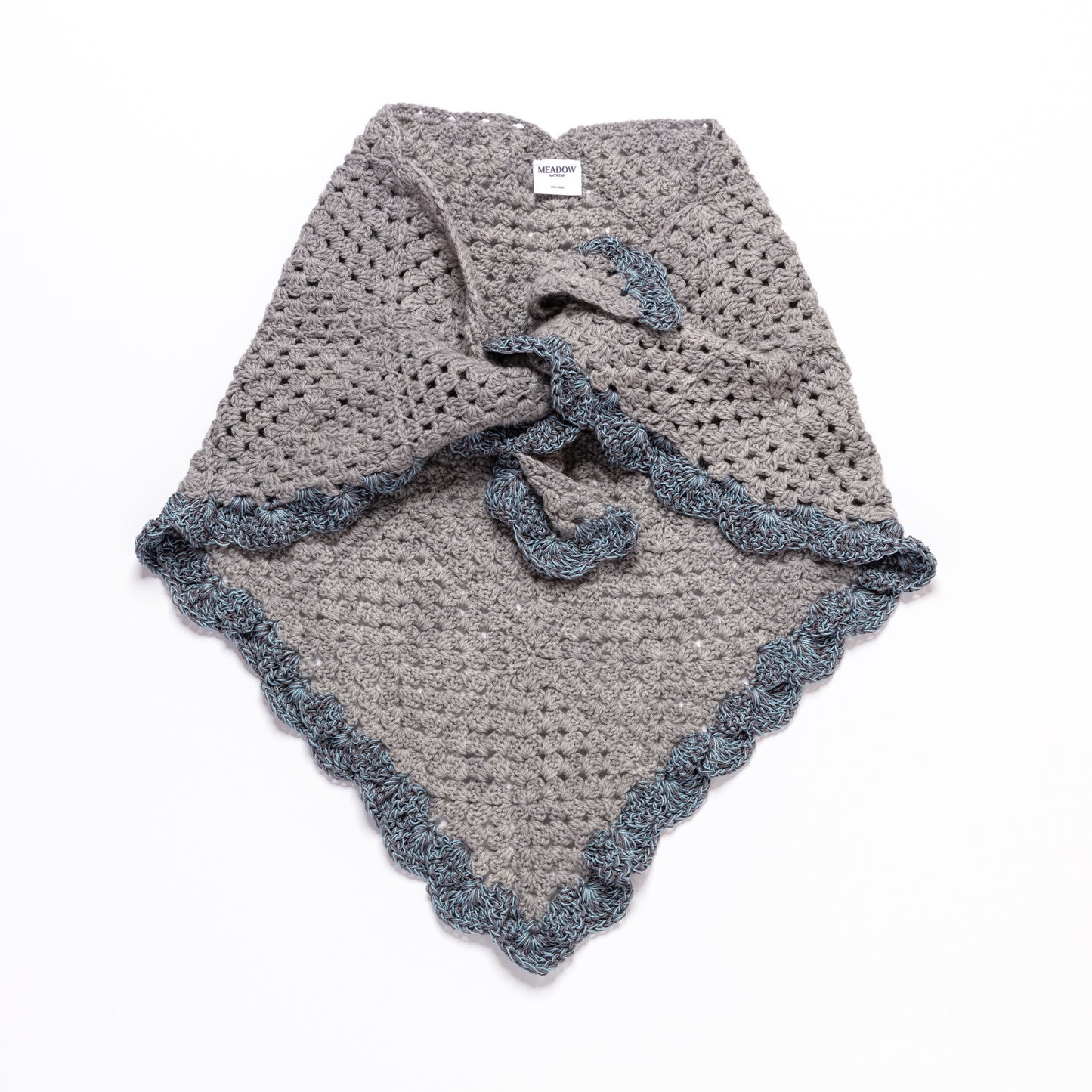Triangle Scarf Grey