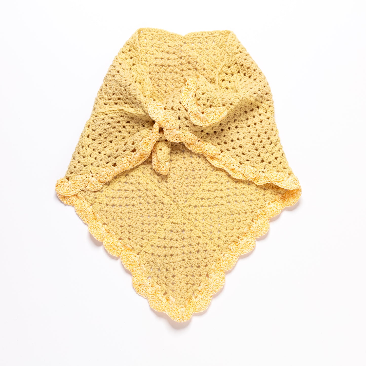 Triangle Scarf Light Yellow