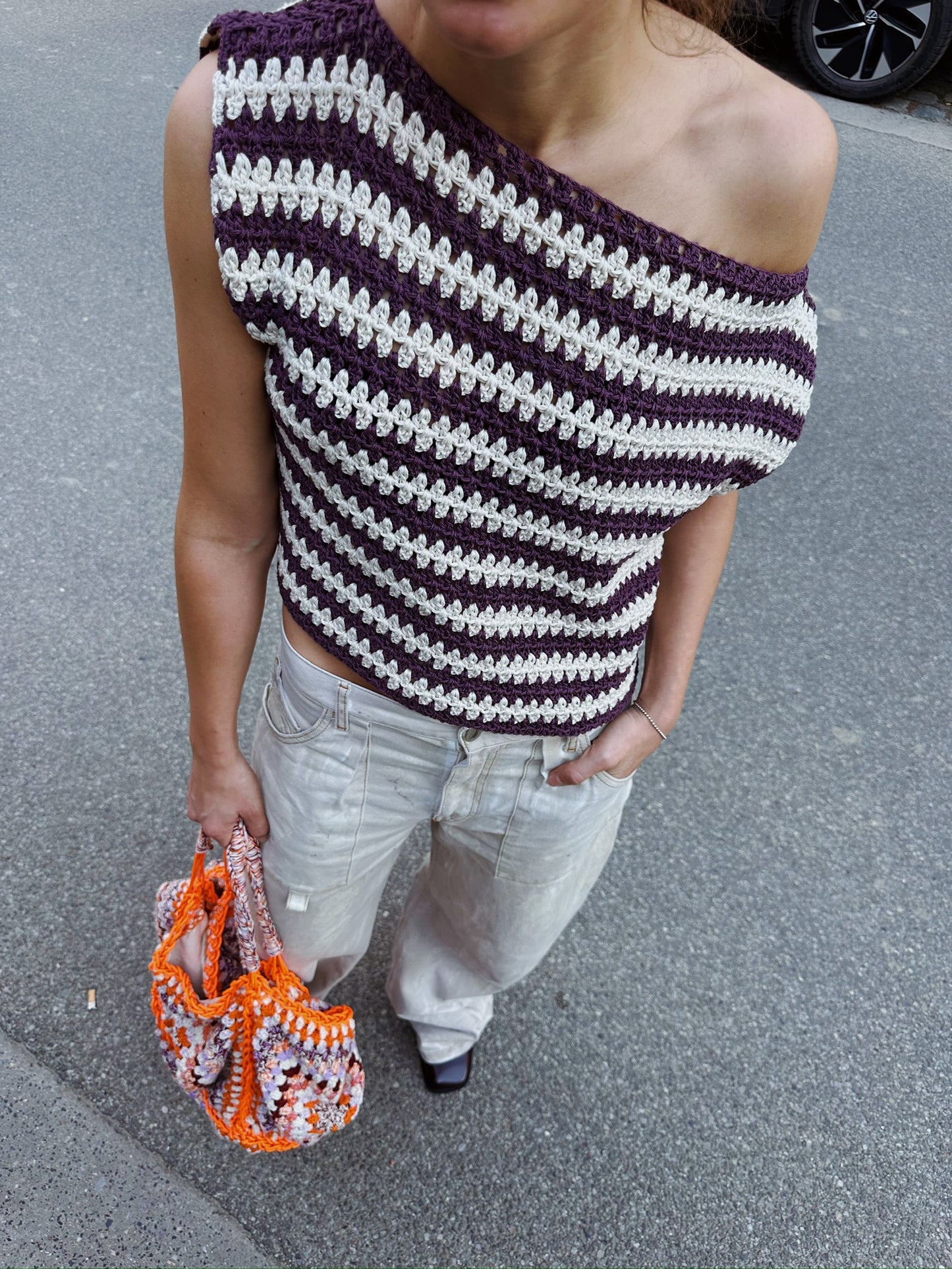 Slouchy Top Açai