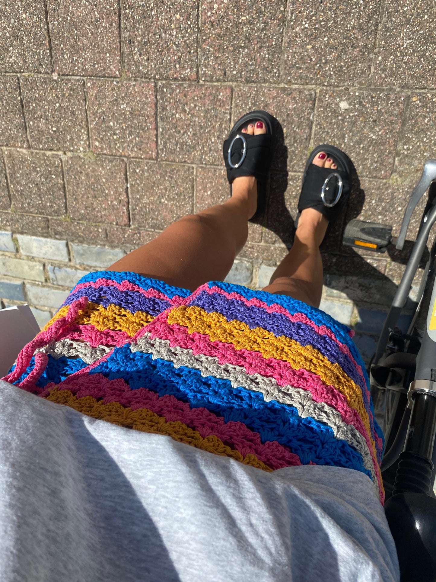 Bahia Skirt Pink/Purple/Blue