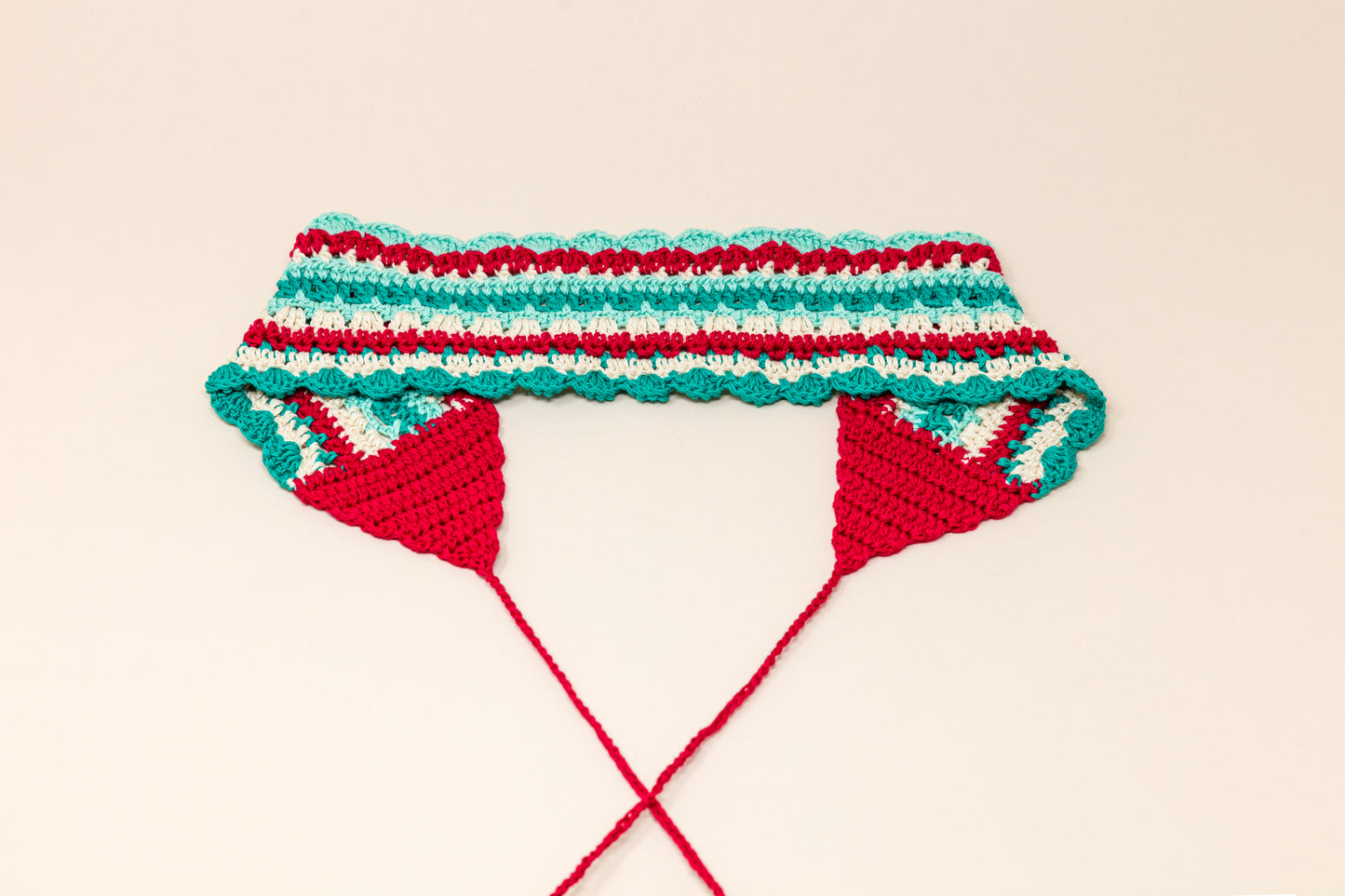 Lipsi Belt Red/Turquoise