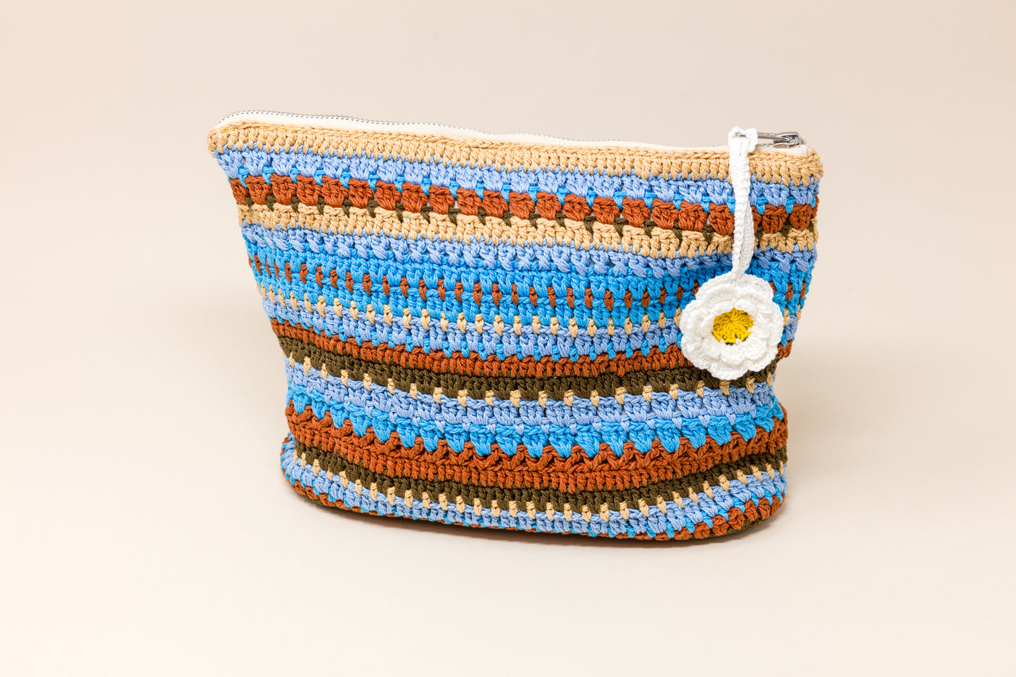 Meadow Clutch Brown/Aqua