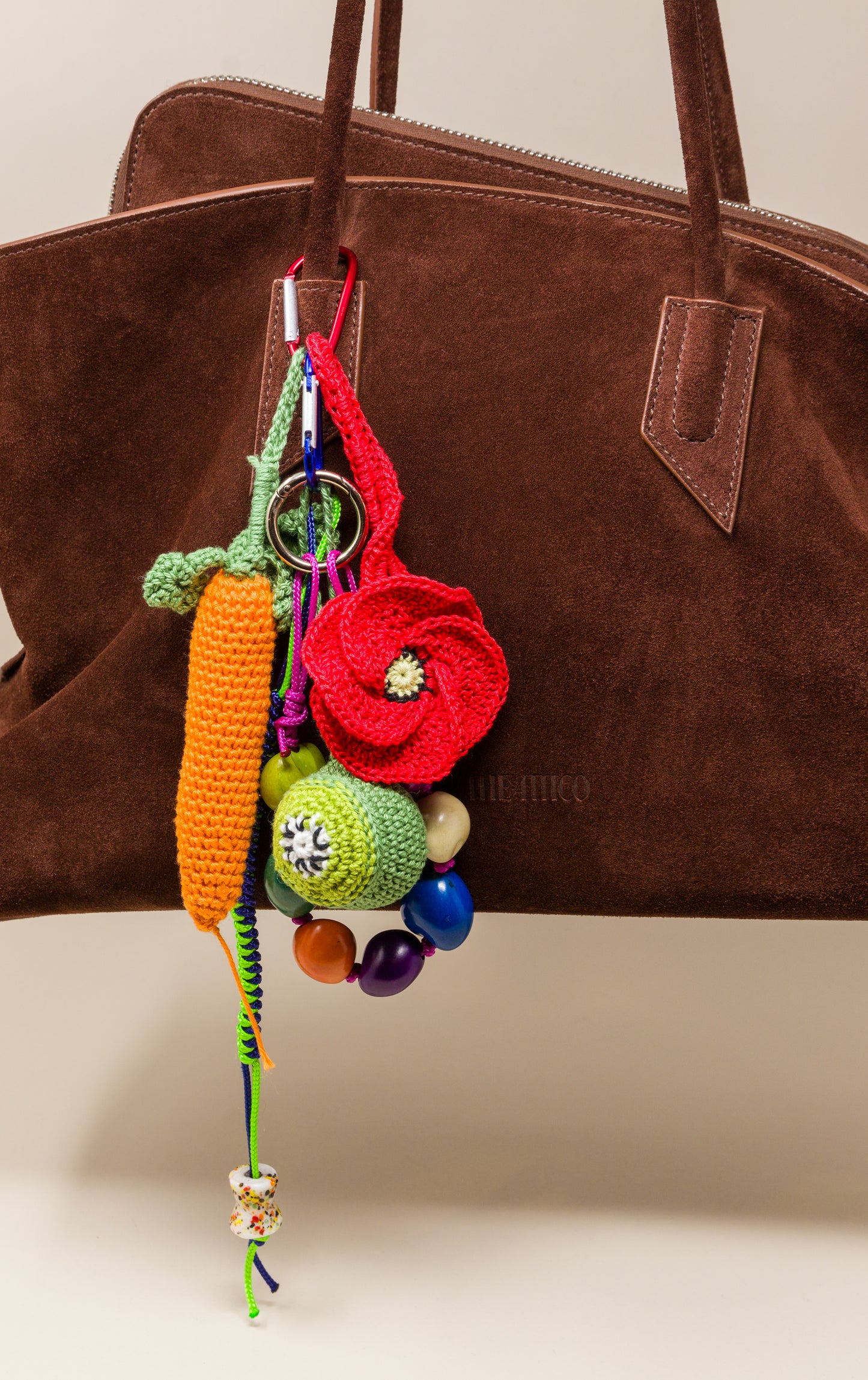 Carrot & Kiwi Bag Charm