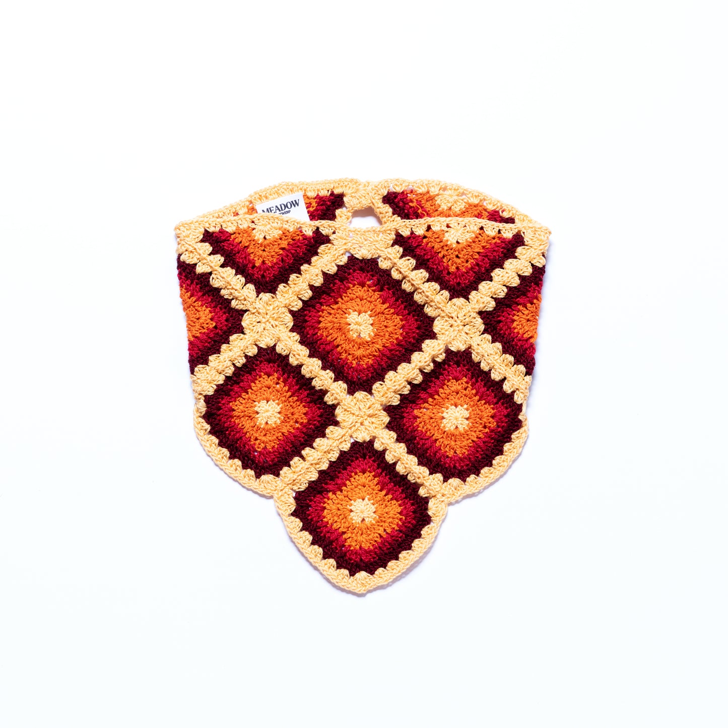 Triangle Headscarf Yellow/Orange/Red