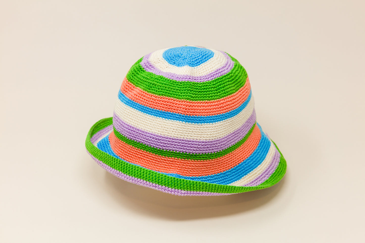 Bucket Hat Grass/Apricot