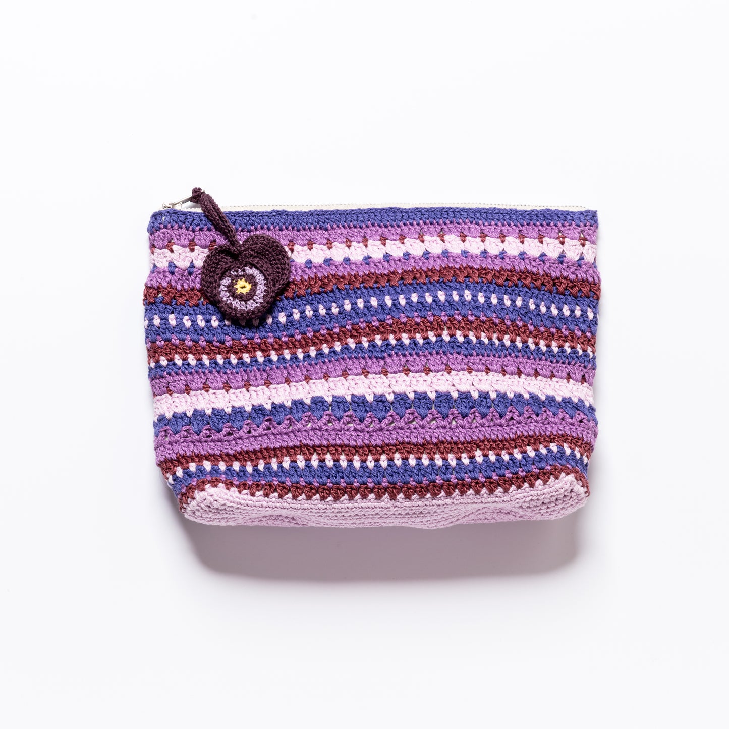 Meadow Clutch Multi Purple