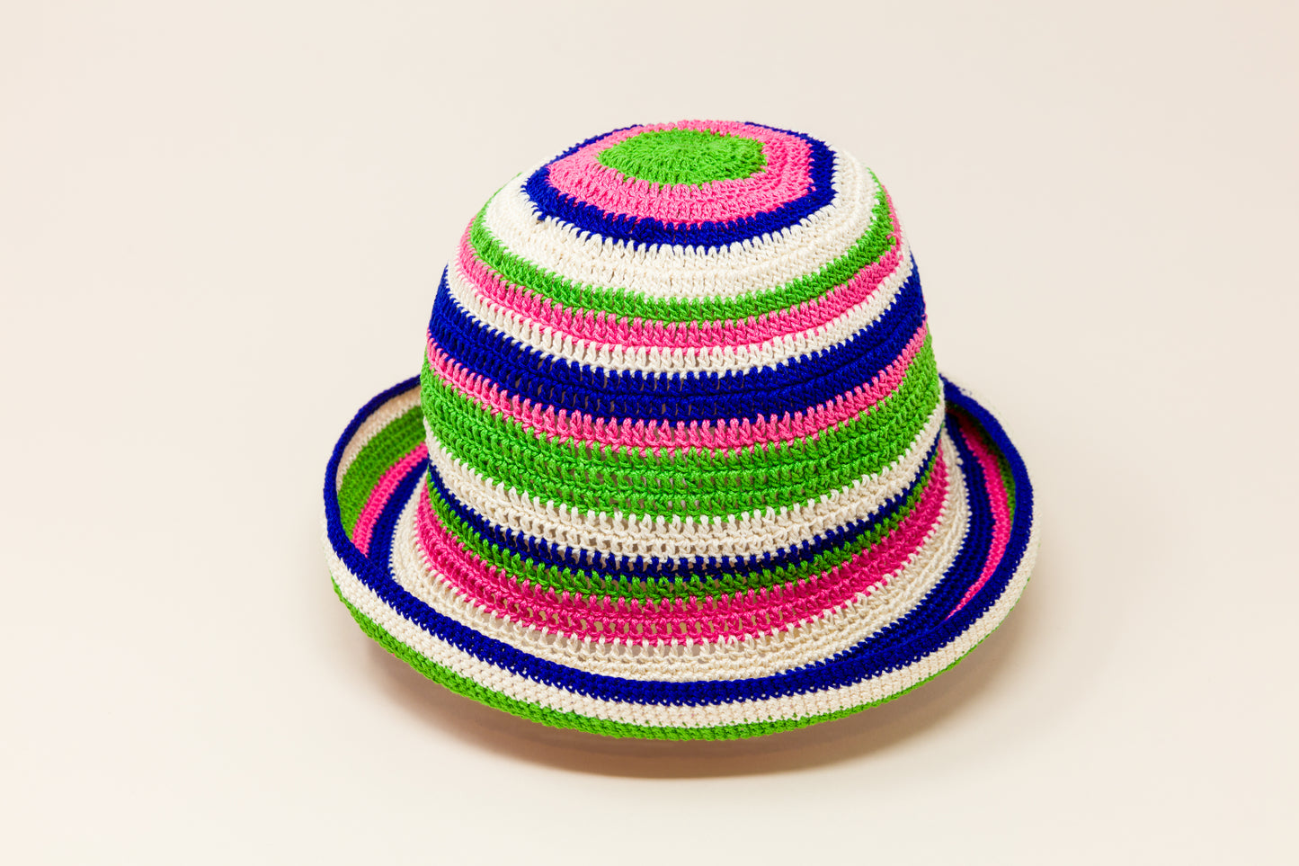 Bucket Hat Pink/Blue