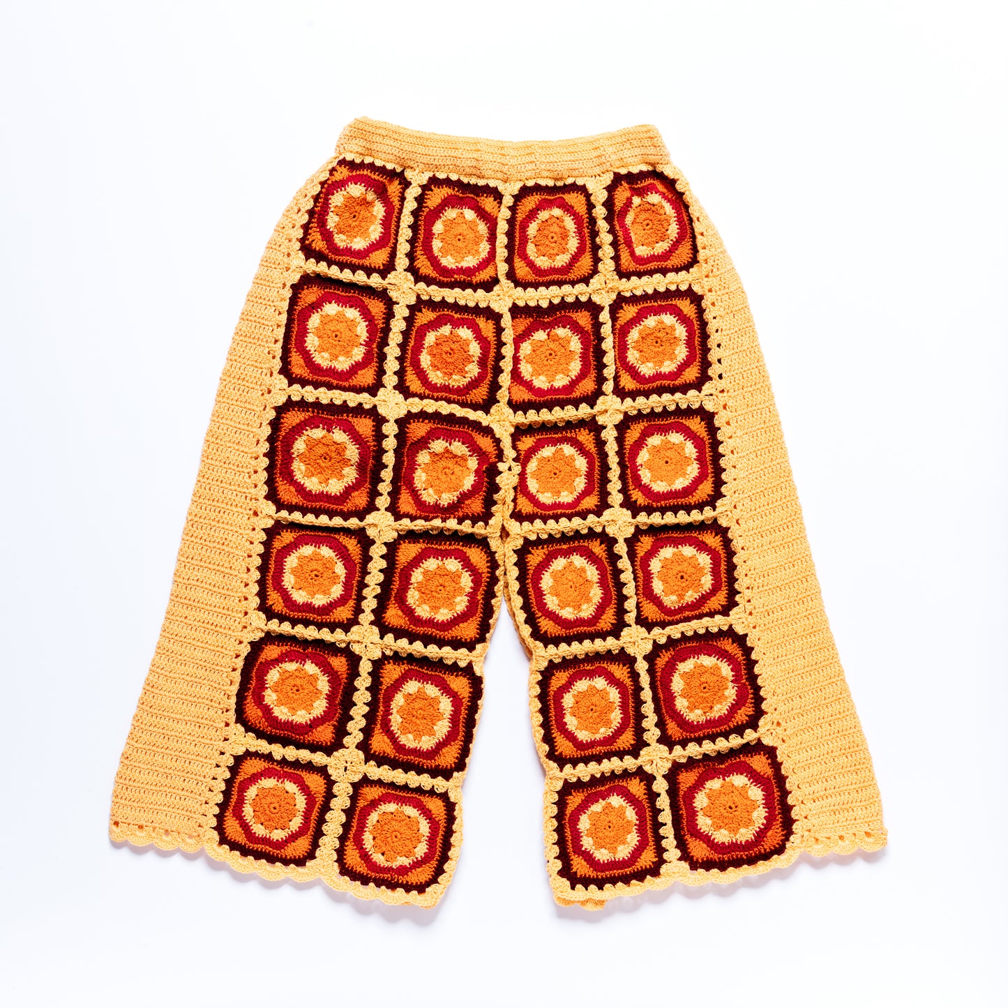 Boy Bermuda Yellow/Orange/Red