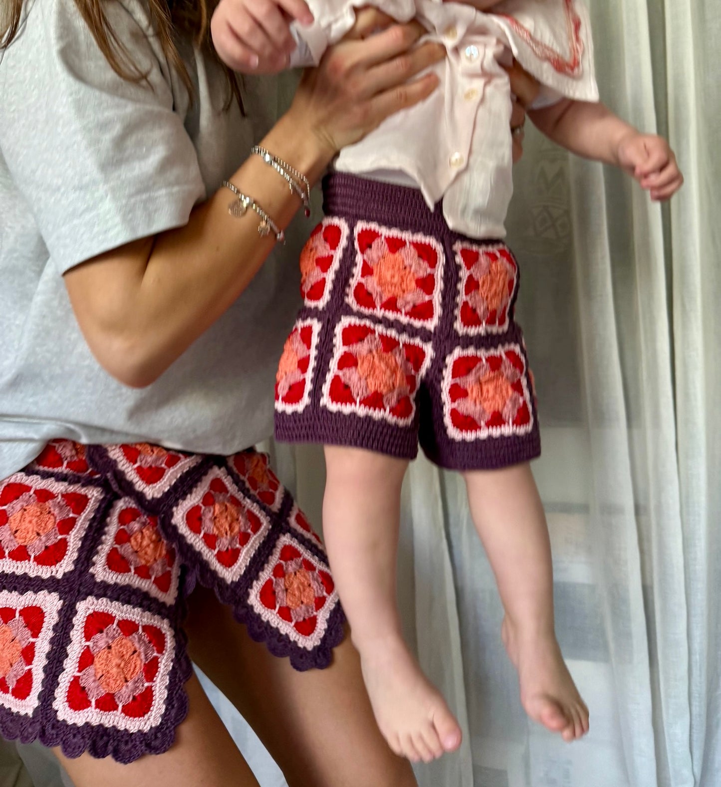 Sol Short KIDS Açai/Light Pink - YAARN X MEADOW COLLAB EXCLUSIVE