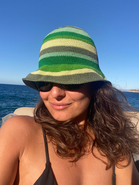 Bucket Hat Multi Green