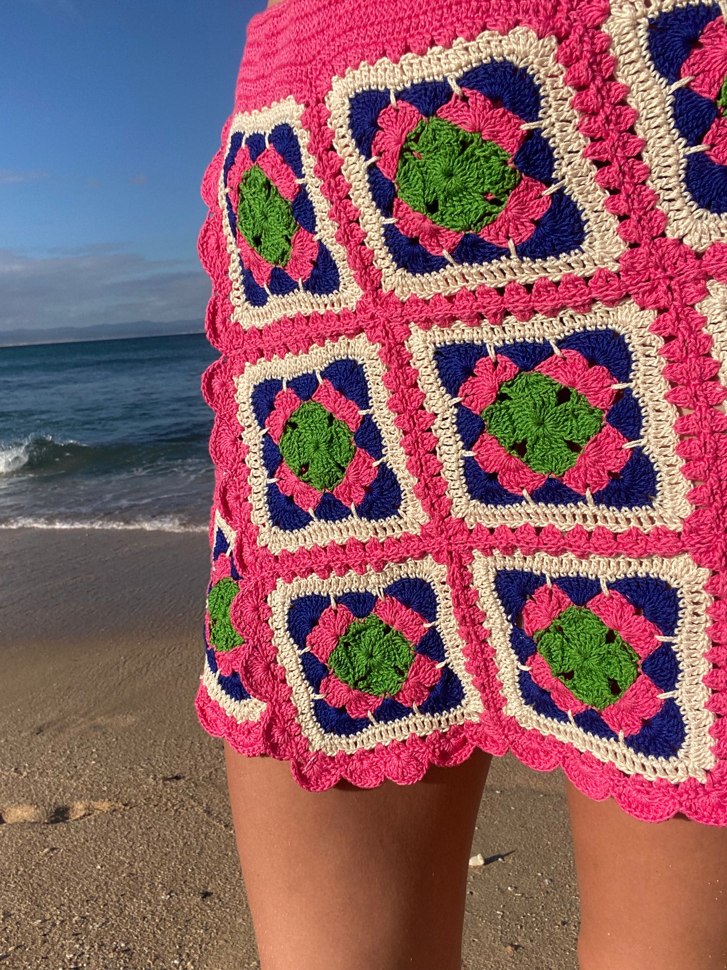 Palermo Skirt Pink/Blue