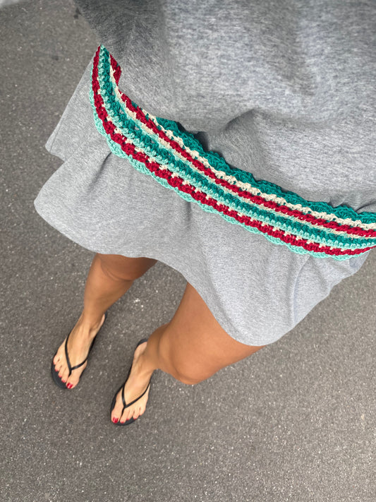 Lipsi Belt Red/Turquoise