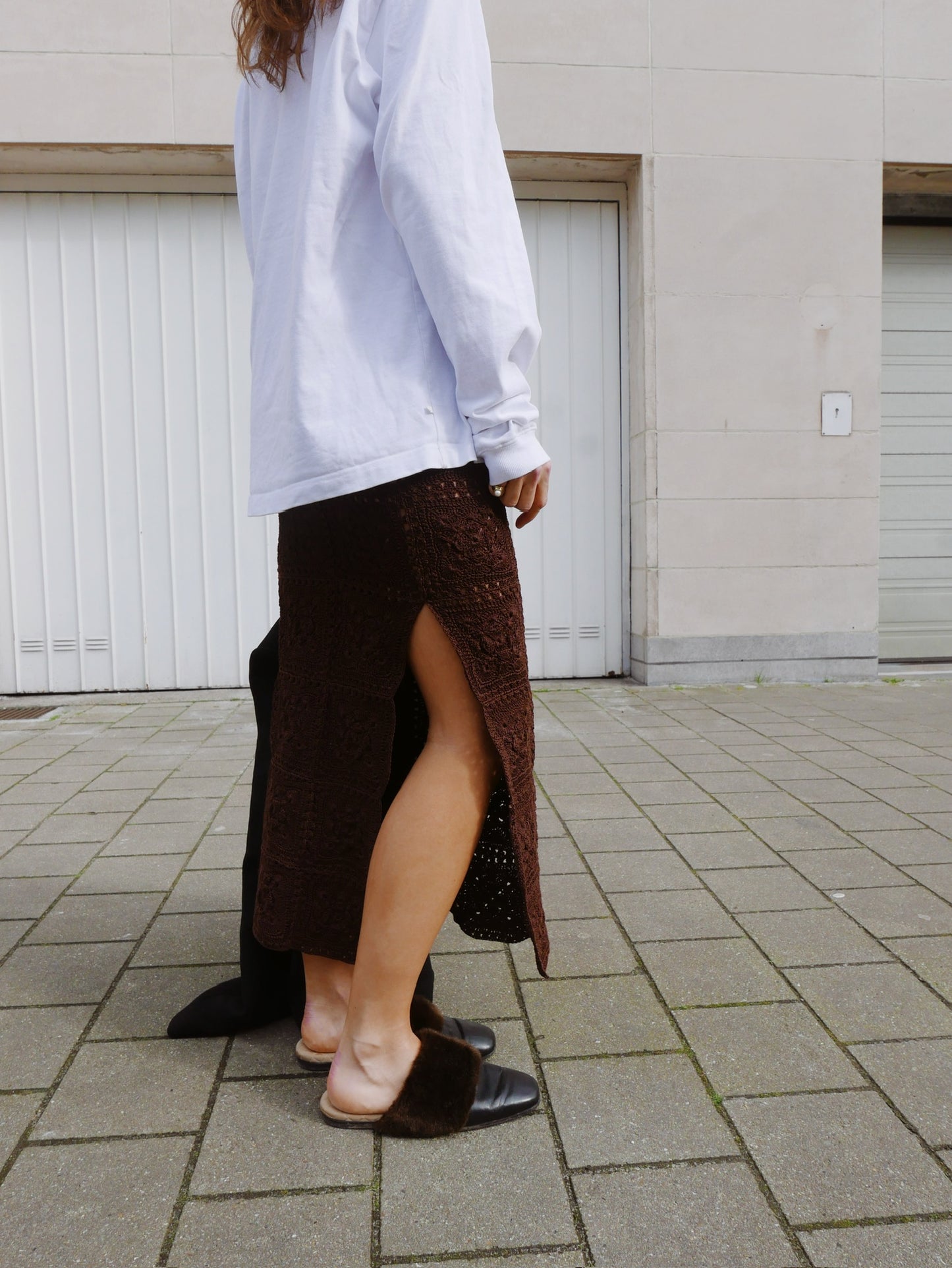 Maxi Skirt Brown
