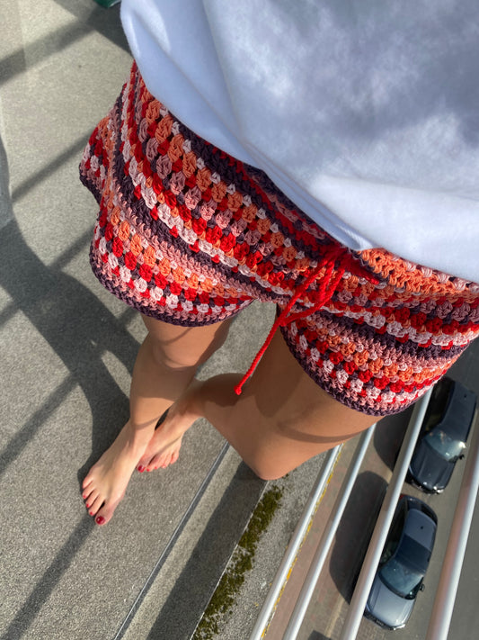 Skala Short Açai/Light Pink