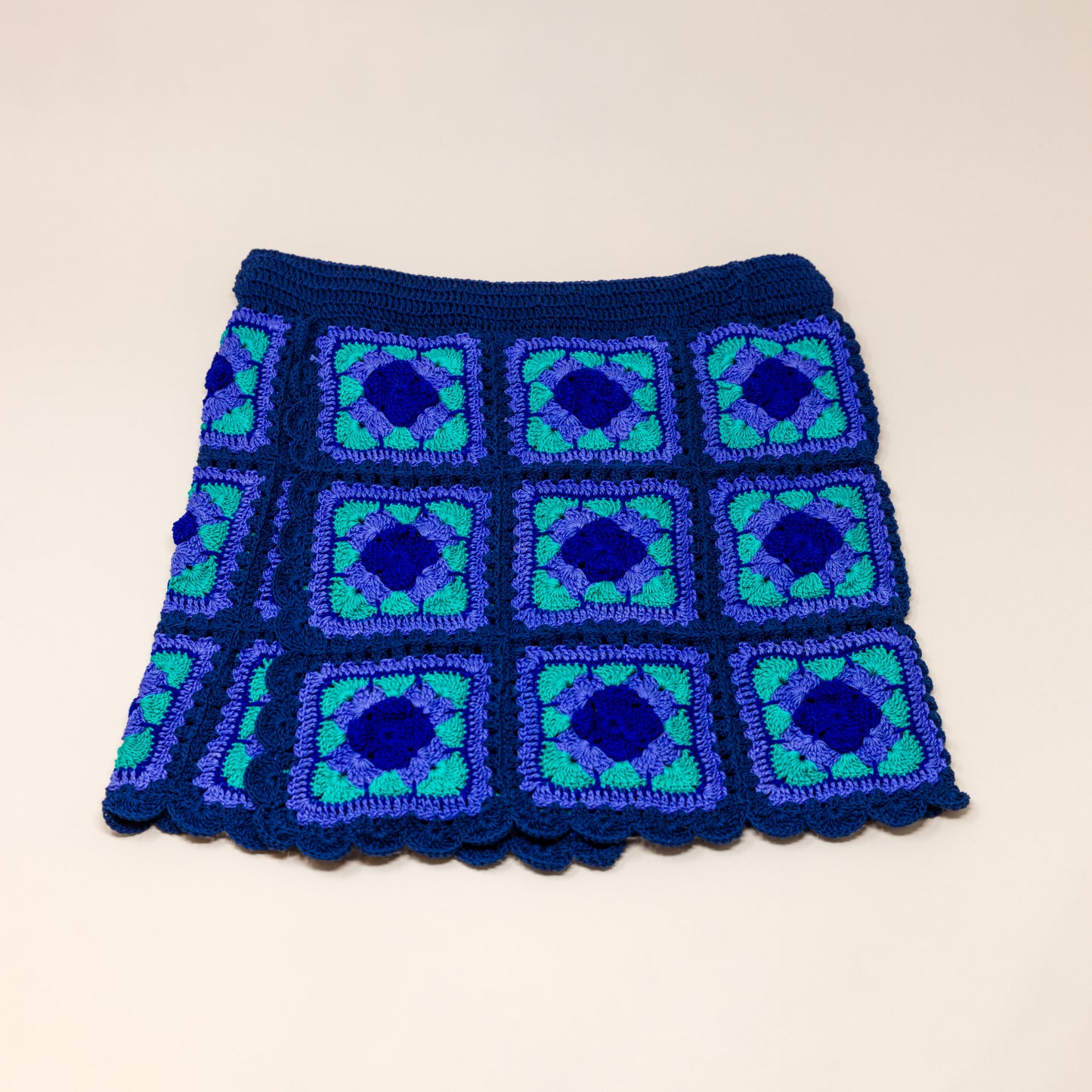Palermo Skirt Multi Blue