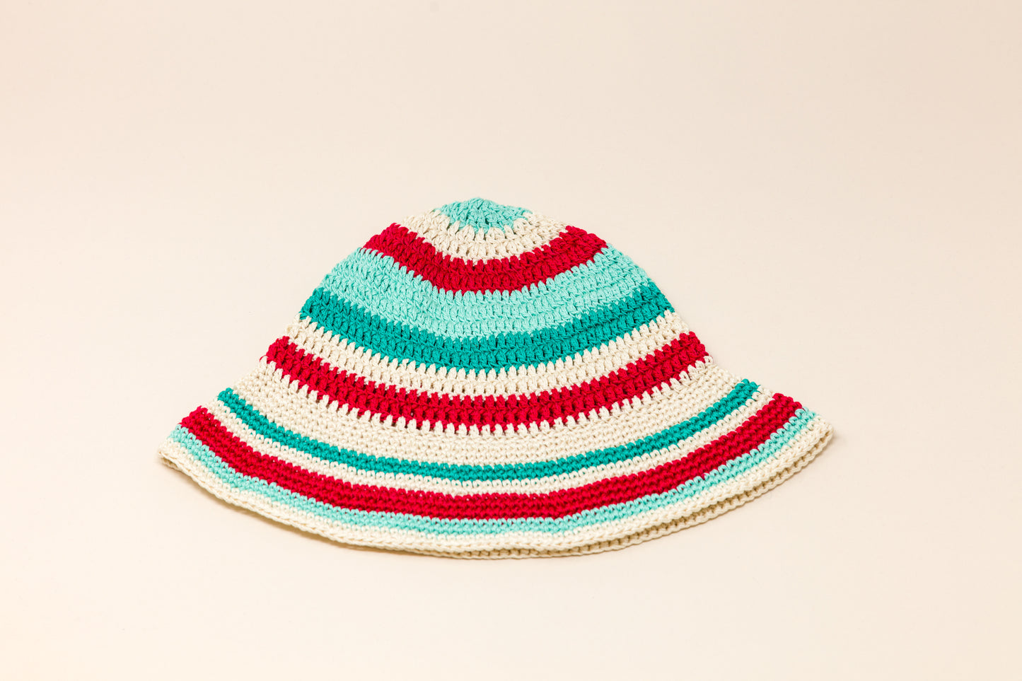 Bucket Hat Red/Turquoise